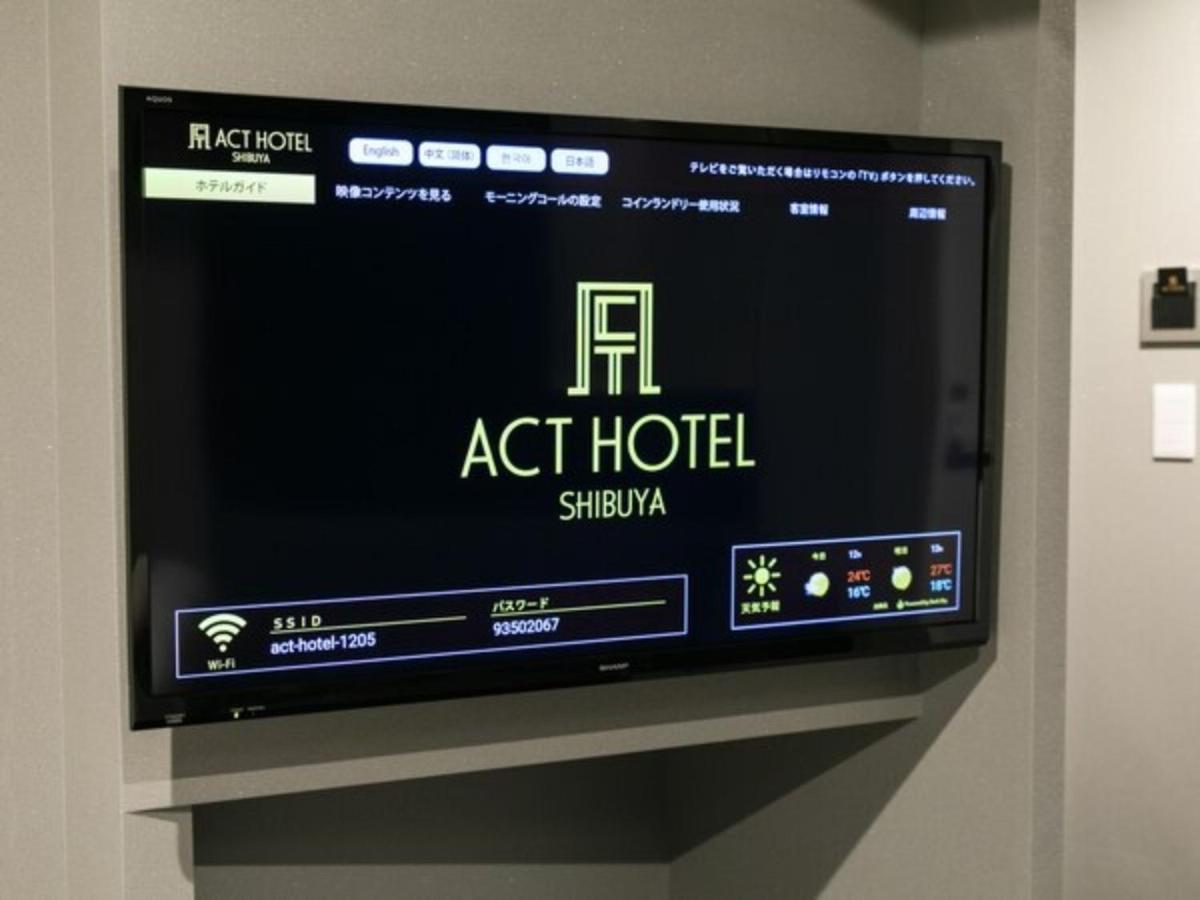 Act Hotel Shibuya - Vacation Stay 84228 Tokyo Exterior photo